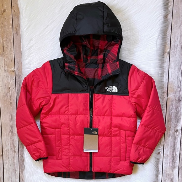 The North Face Kids’ Reversible Red Perrito Jacket - Picture 1 of 13